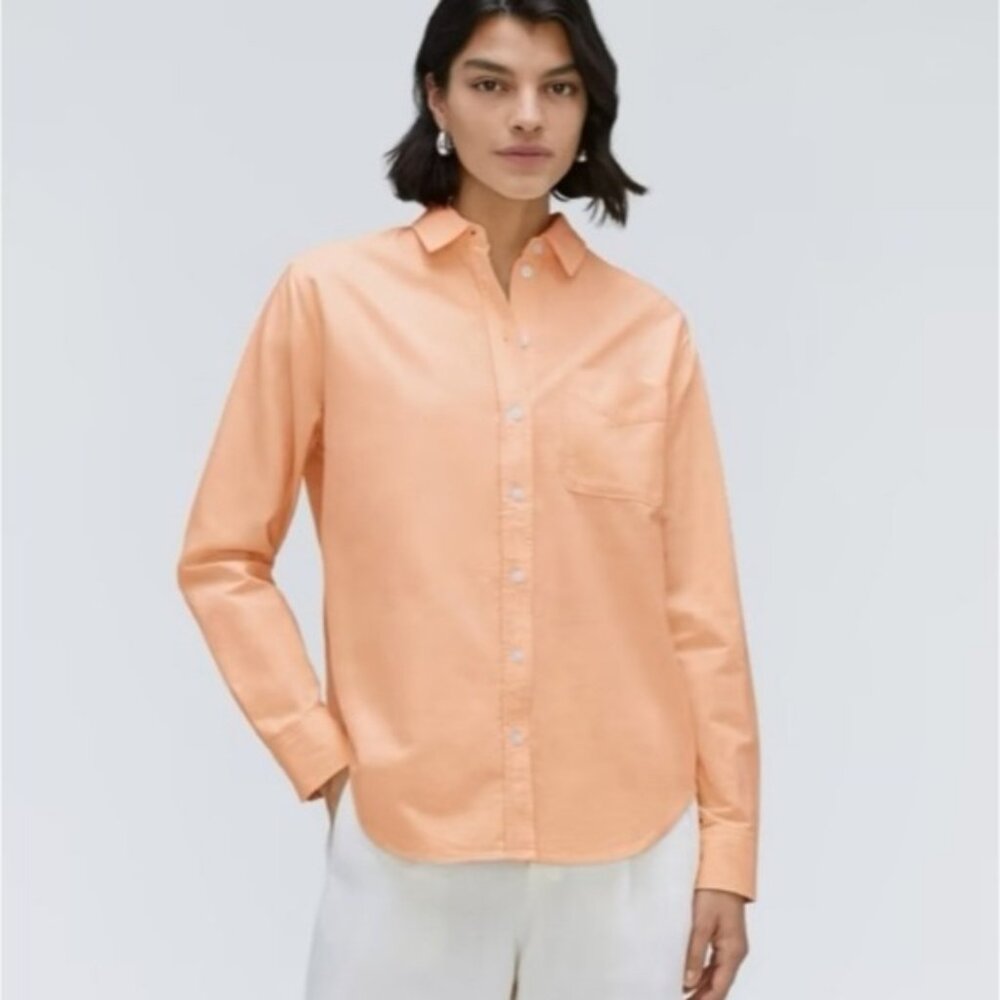 Everlane The Relaxed Oxford Shirt Organic Cotton Button Down Shirt New